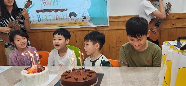 7-8월 생일잔치 행사 